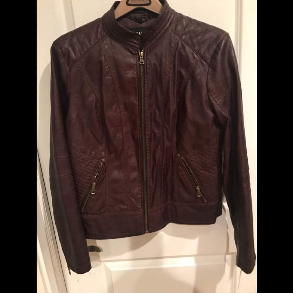 Leather jacket